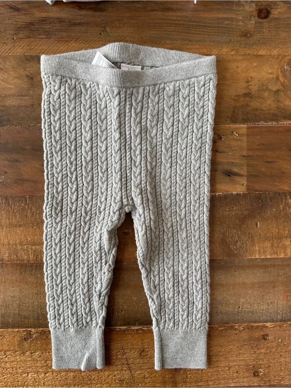 Baby Gap Pink Fairy Bunny Sweater with Cable Knit Leggings